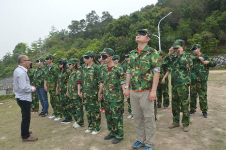 2015容大科技拓展訓練—沒有完美的個人，只有完美的團隊