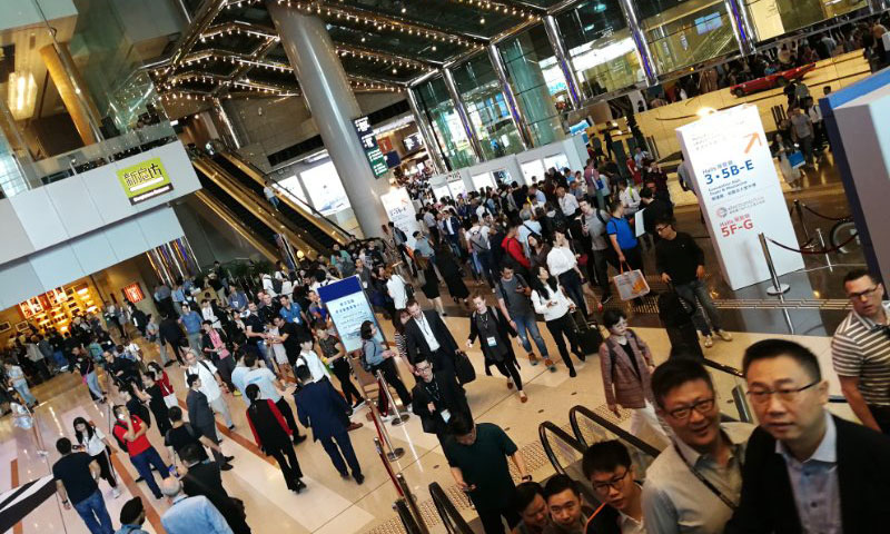 金秋十月，容大亮相第38屆香港秋季電子產(chǎn)品展