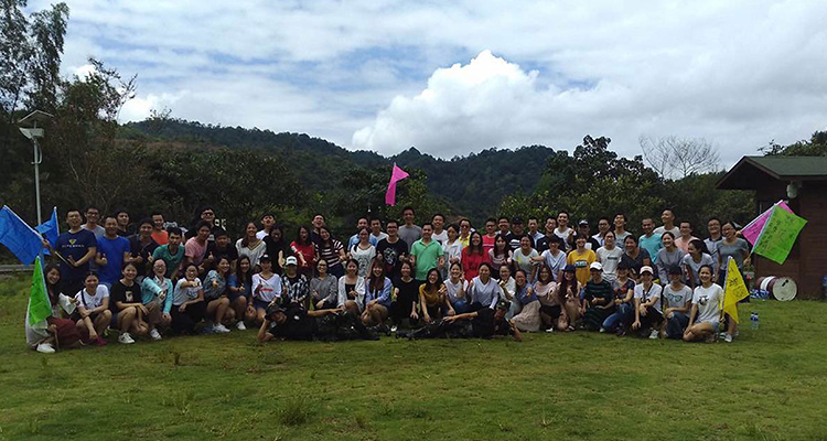 領(lǐng)略自然之美——容大科技2017龍巖七彩藍(lán)田之旅