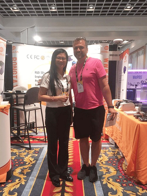 亮相賭城零售展，容大“篤”定贏