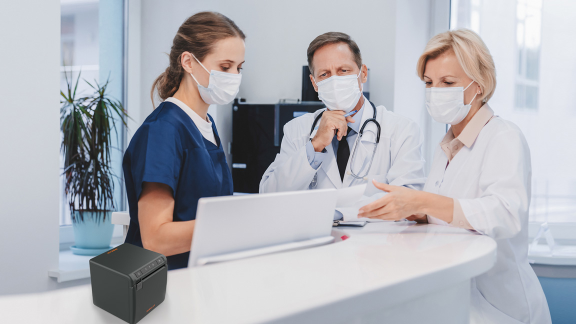 醫療行業票據打印機選購指南：賦能高效醫療服務