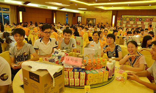 和你一起相聚！—首屆容大文化節(jié)閉幕式暨2016中秋博餅宴圓滿落幕