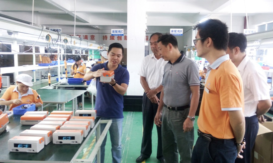 廈門市科技局領(lǐng)導(dǎo)蒞臨容大參觀調(diào)研